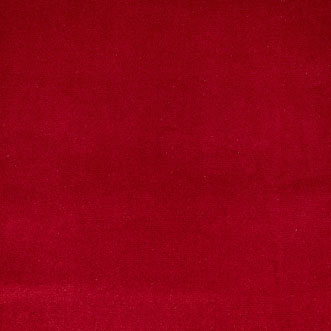 Velour, Claret - Fabric Only
